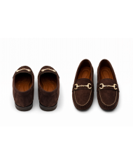 ORTOPEDİK ROK-BORDO SÜET BABET